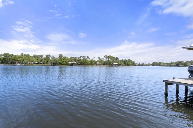 862 Bay Grove Rd, Freeport, FL 32439 - view of dock with a water view