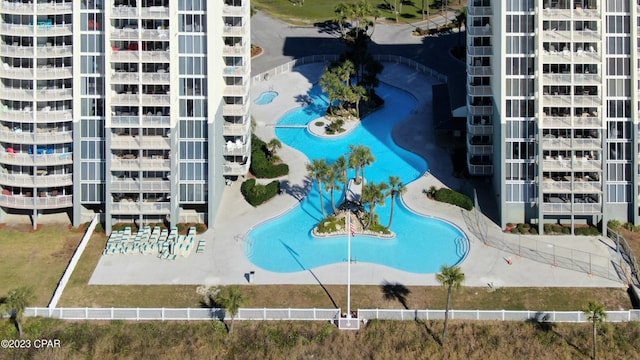 drone / aerial view