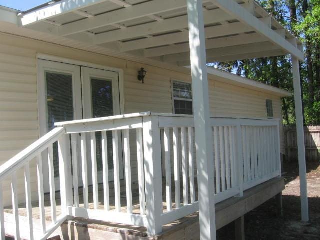13 Plantation Way, Santa Rosa Beach, FL 32459 - view of wooden terrace
