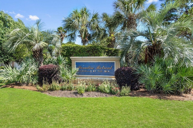 52 Secret Harbor Dr, Miramar Beach, FL 32550 - community sign featuring a lawn