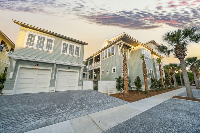 272 Beach Bike Way, Seacrest, FL 32461 - multi unit property featuring an attached garage and decorative driveway