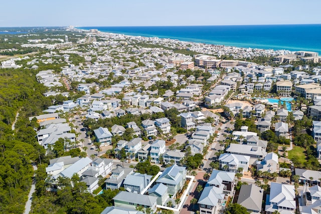 272 Beach Bike Way, Seacrest, FL 32461 - aerial view of property and surrounding area with a nearby body of water