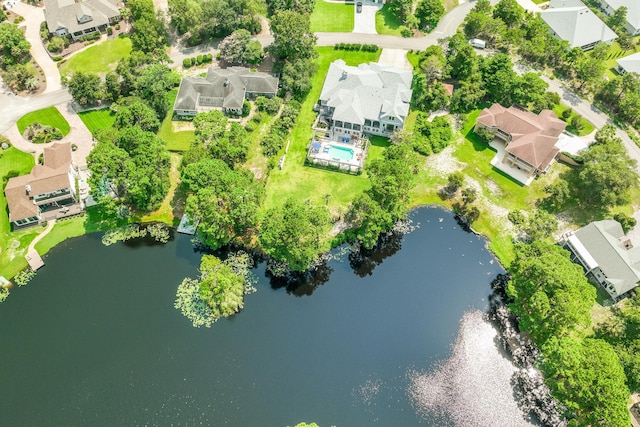21 S Anchors Lake Dr, Santa Rosa Beach, FL 32459 - aerial view with a residential view and a water view