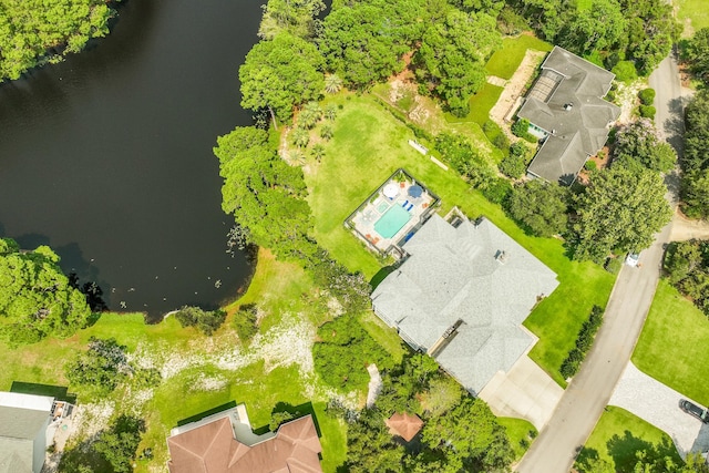 21 S Anchors Lake Dr, Santa Rosa Beach, FL 32459 - birds eye view of property with a water view