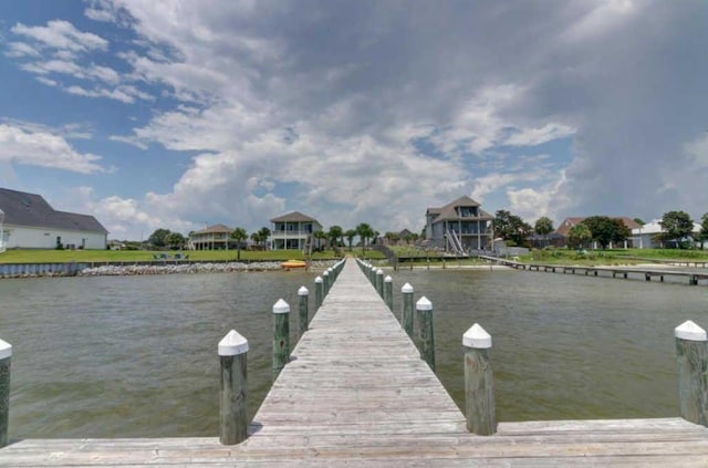 1921 Mooring Dr, Navarre, FL 32566 - dock area with a water view