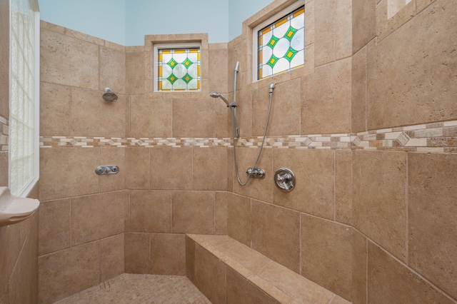 4594 Nautical Ct, Destin, FL 32541 - full bathroom with a tile shower