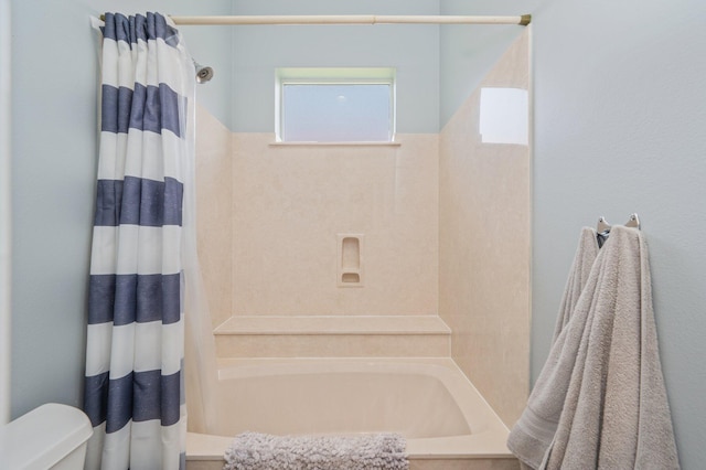 4594 Nautical Ct, Destin, FL 32541 - bathroom with shower / bath combo and toilet