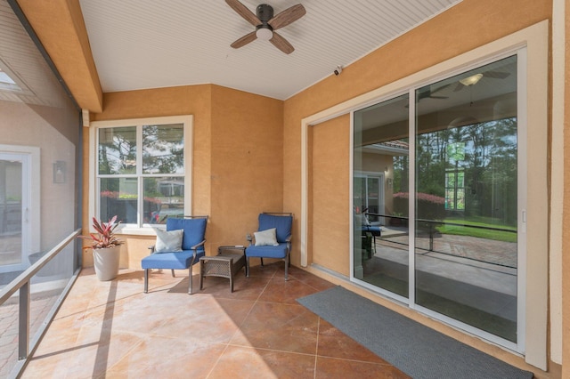 4594 Nautical Ct, Destin, FL 32541 - view of patio / terrace with a ceiling fan