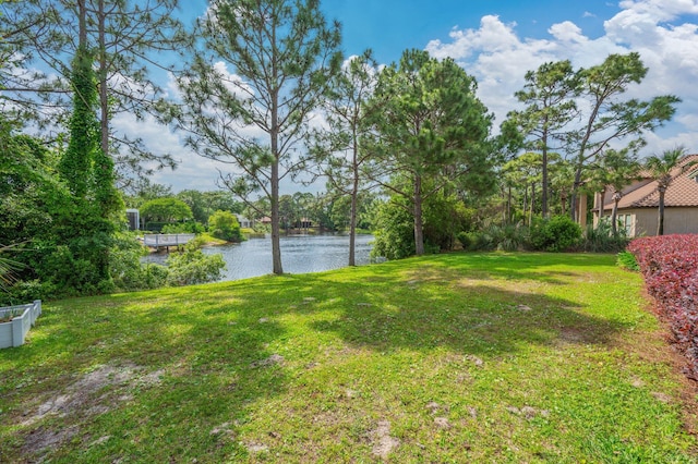 4594 Nautical Ct, Destin, FL 32541 - view of yard featuring a water view