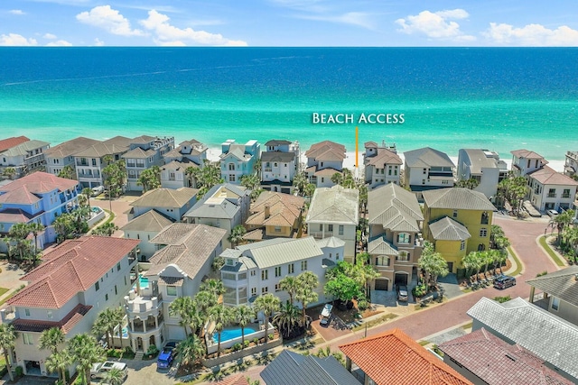 4835 Ocean Blvd, Destin, FL 32541 - aerial view with a residential view and a water view