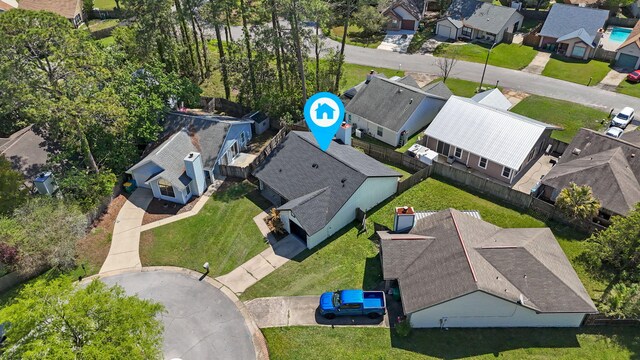2106 Wilderness Path, Fort Walton Beach, FL 32547 - aerial view of residential area