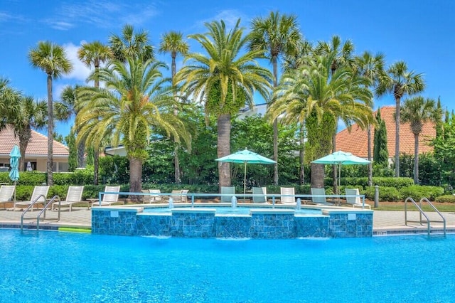 community pool featuring a patio