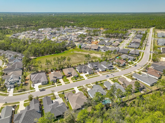 1160 Deer Moss Loop, Niceville, FL 32578 - drone / aerial view with a forest view and a residential view