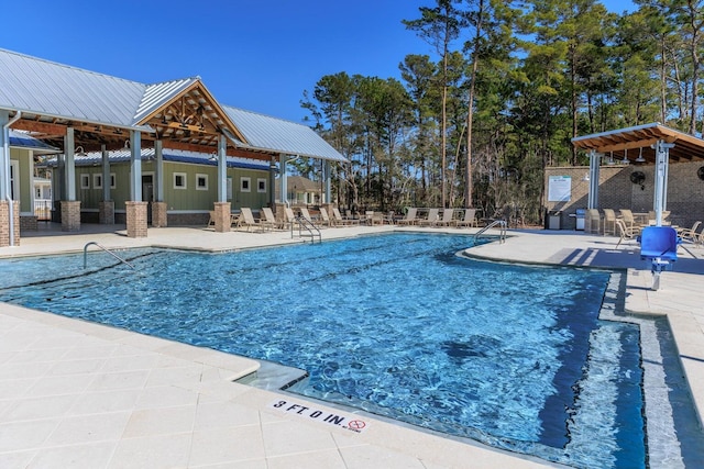 1160 Deer Moss Loop, Niceville, FL 32578 - pool with fence and a patio area