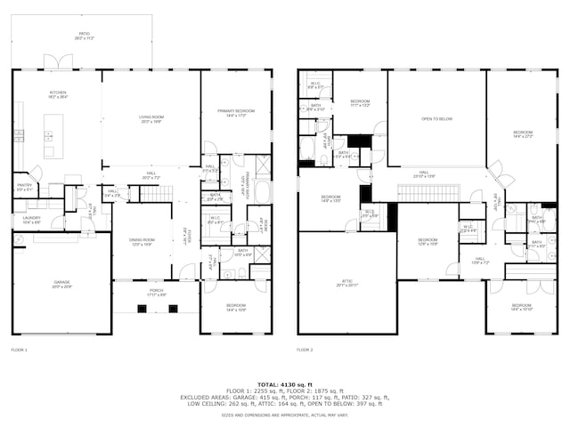 730 Cornelia St, Freeport, FL 32439 - home floor plan