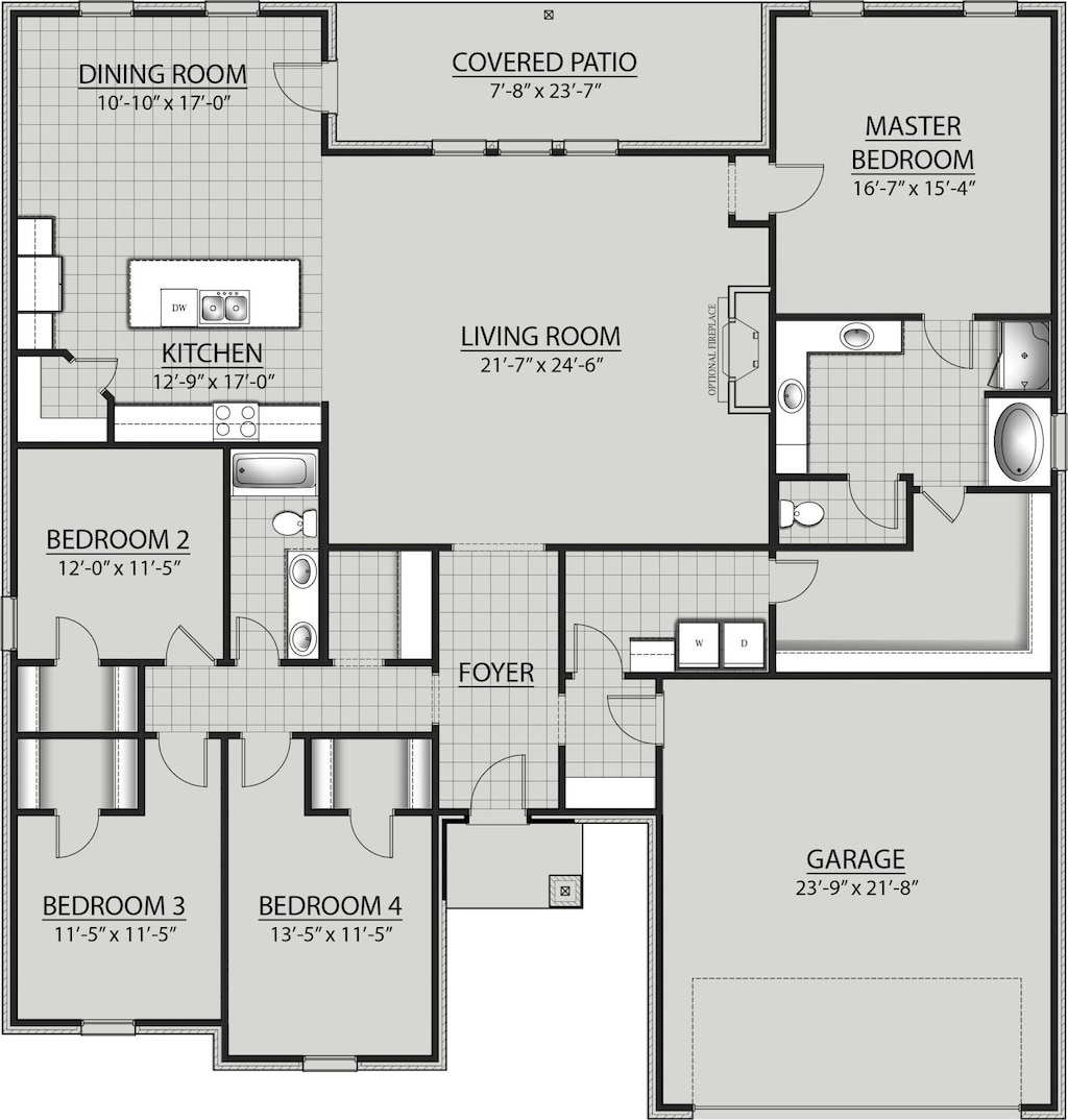 355 Kaleidoscope Cv, Freeport, FL 32439 - floor plan