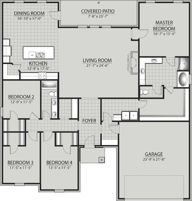 355 Kaleidoscope Cv, Freeport, FL 32439 - floor plan