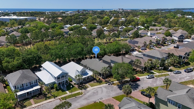 317 Turtle Cv, Panama City Beach, FL 32413 - bird's eye view with a residential view