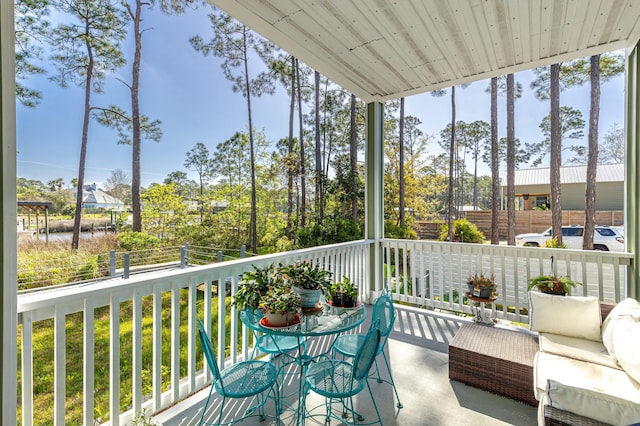 1158 Mack Bayou Rd, Santa Rosa Beach, FL 32459 - view of sunroom / solarium