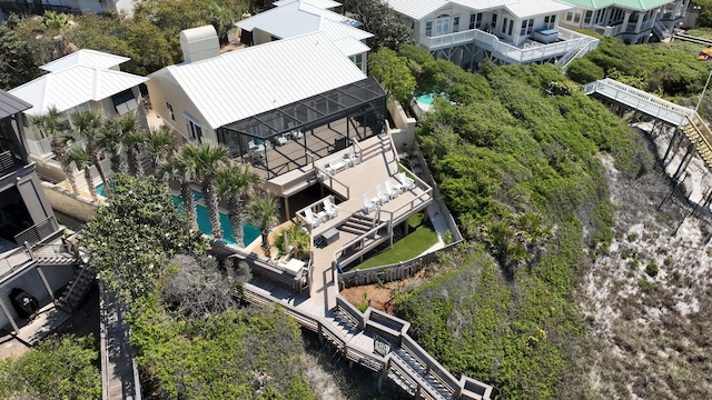 239 Pelican Cir, Inlet Beach, FL 32461 - aerial view