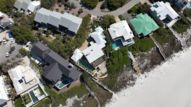 239 Pelican Cir, Inlet Beach, FL 32461 - bird's eye view featuring a residential view