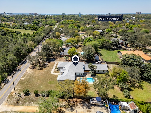 809 Main St, Destin, FL 32541 - aerial view