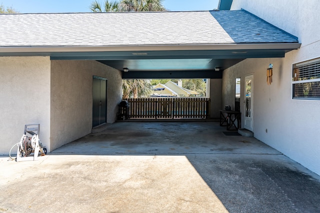809 Main St, Destin, FL 32541 - exterior space featuring a carport and driveway