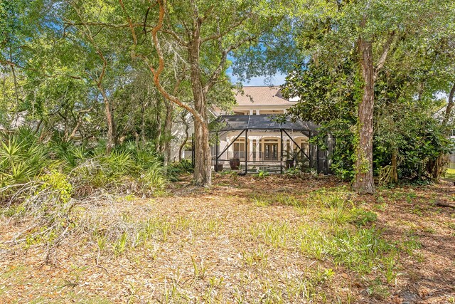 237 Matties Way, Destin, FL 32541 - view of yard with a lanai