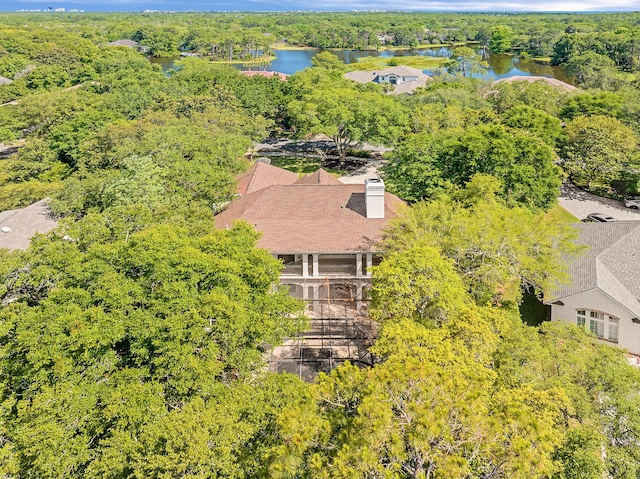 237 Matties Way, Destin, FL 32541 - bird's eye view of a large body of water and a forest