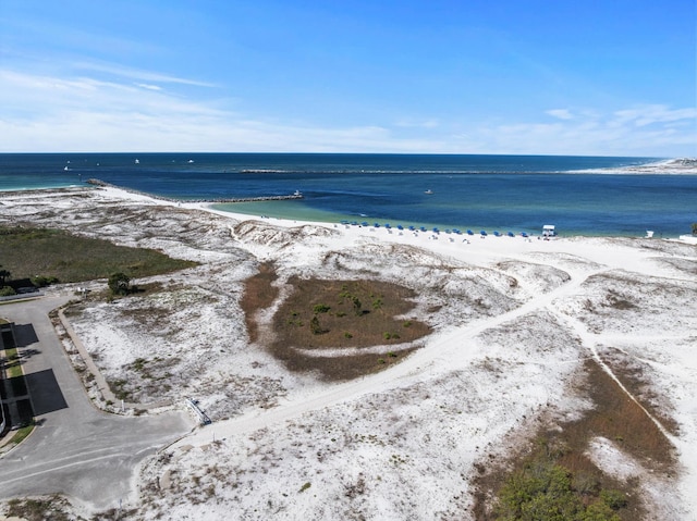 34 Gulf Breeze Ct, Destin, FL 32541 - property view of water featuring a view of the beach