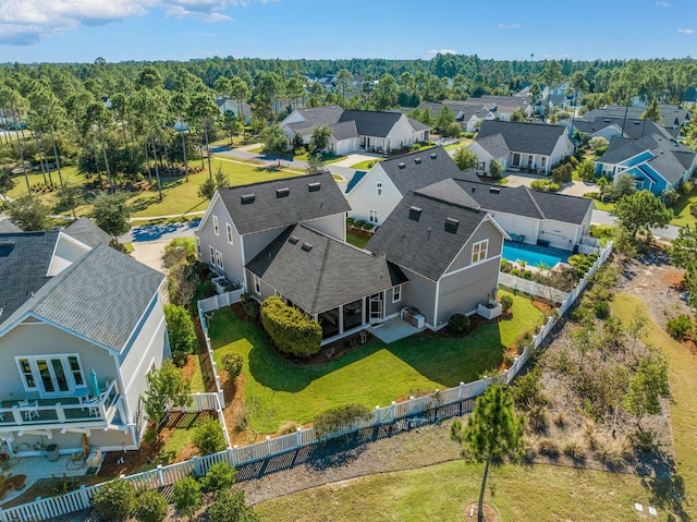 141 Sandchase Cir, Watersound, FL 32461 - bird's eye view featuring a residential view