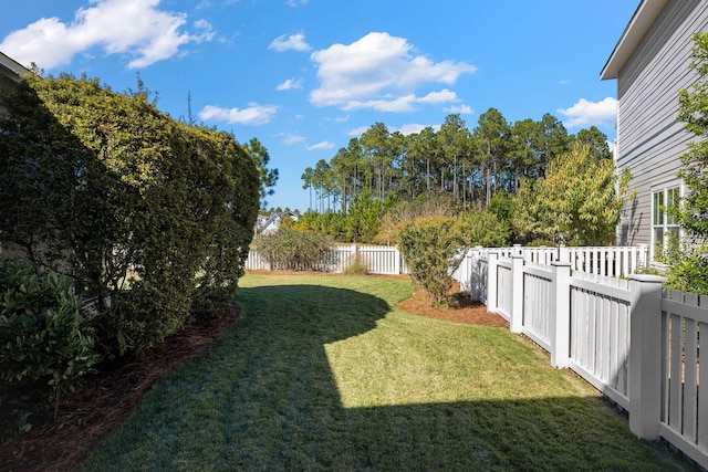 141 Sandchase Cir, Watersound, FL 32461 - view of yard featuring a fenced backyard