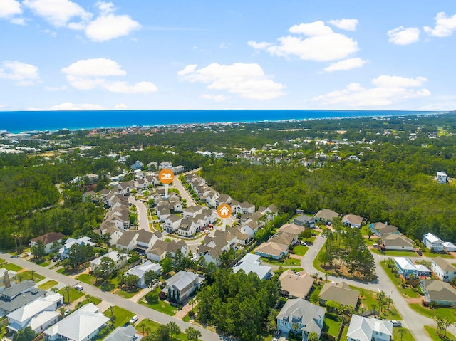331 Ridgewalk Cir, Santa Rosa Beach, FL 32459 - bird's eye view with a residential view and a water view