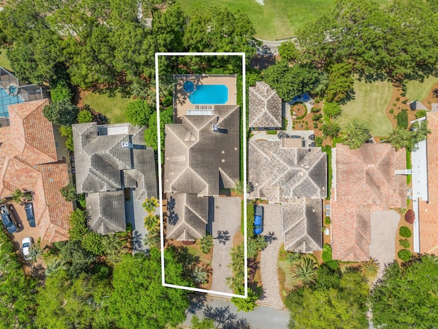 drone / aerial view
