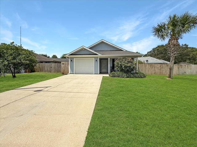2055 Bright Water Dr, Gulf Breeze, FL 32563 - ranch-style house with concrete driveway and a garage