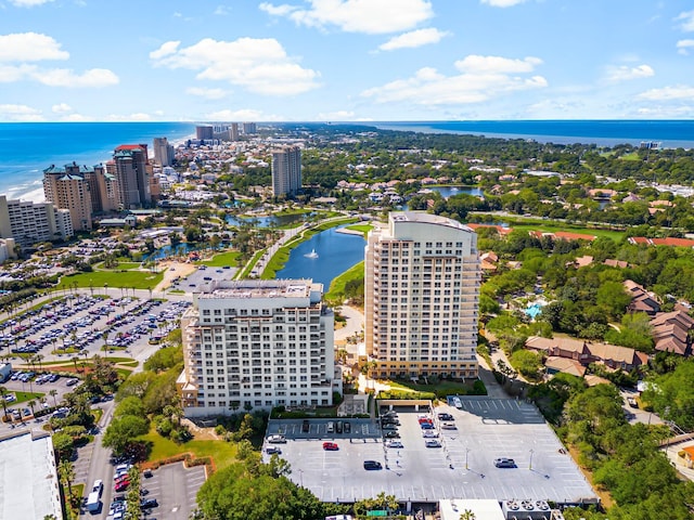 5000 S Sandestin Blvd Unit 6806, Sandestin, FL 32550 - aerial view featuring a water view and a view of city