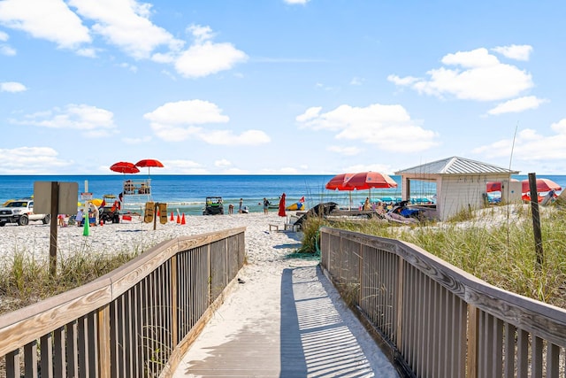 5000 S Sandestin Blvd Unit 6806, Sandestin, FL 32550 - property view of water featuring a beach view