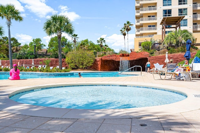 5000 S Sandestin Blvd Unit 6806, Sandestin, FL 32550 - community pool with a patio and fence