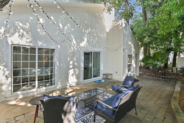 496 Linkside Dr, Miramar Beach, FL 32550 - view of patio with outdoor lounge area