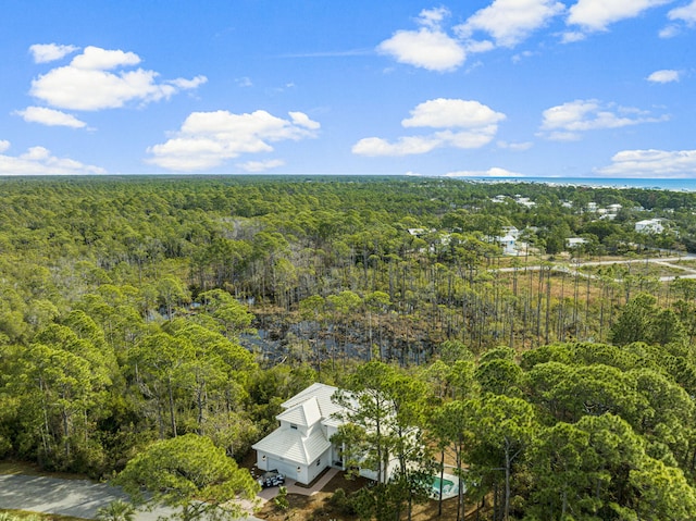 332 Somerset Bridge Rd, Santa Rosa Beach, FL 32459 - aerial view featuring a forest view