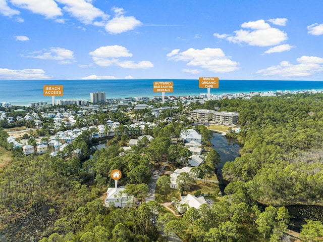 332 Somerset Bridge Rd, Santa Rosa Beach, FL 32459 - aerial view with a water view