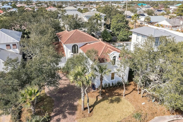 100 Vista Blfs, Destin, FL 32541 - drone / aerial view featuring a residential view