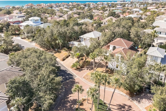 100 Vista Blfs, Destin, FL 32541 - birds eye view of property with a water view and a residential view