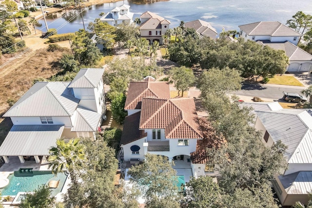100 Vista Blfs, Destin, FL 32541 - aerial view with a water view and a residential view