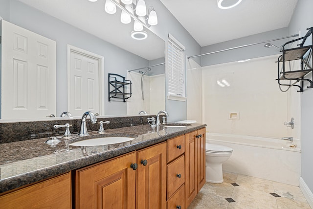 119 Long Pointe Dr, Mary Esther, FL 32569 - full bathroom with bathtub / shower combination and double vanity