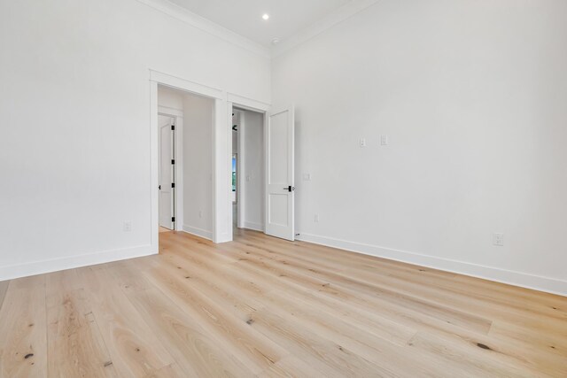 63 W Firethorn Cir Lot 65, Watersound, FL 32461 - empty room featuring light wood-type flooring and ornamental molding