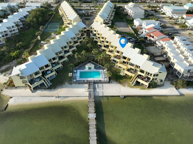 drone / aerial view