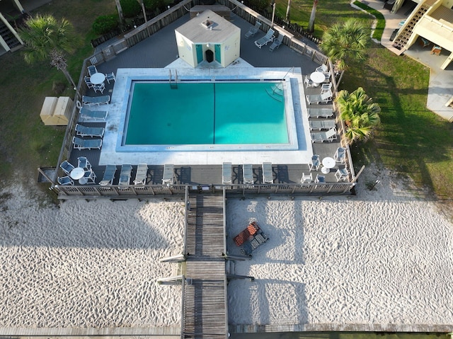 aerial view