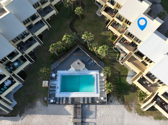 aerial view