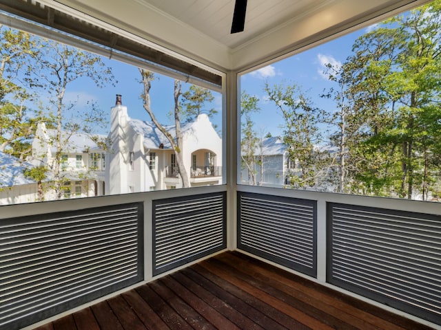 335 Churchill Oaks Dr, Santa Rosa Beach, FL 32459 - deck featuring ceiling fan